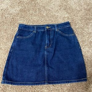 Juniors Denim skirt